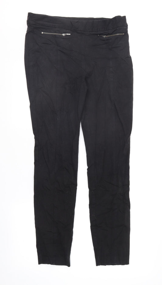Womens UK Size 34 in Preworn Regular Fit Jegging Black Jeans