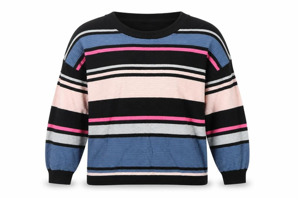 Womens UK Size M Divided Multicoloured Pullover Jumper