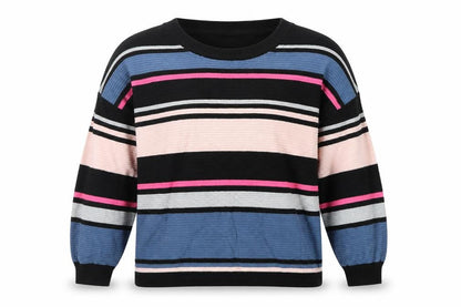 Womens UK Size M Divided Multicoloured Pullover Jumper