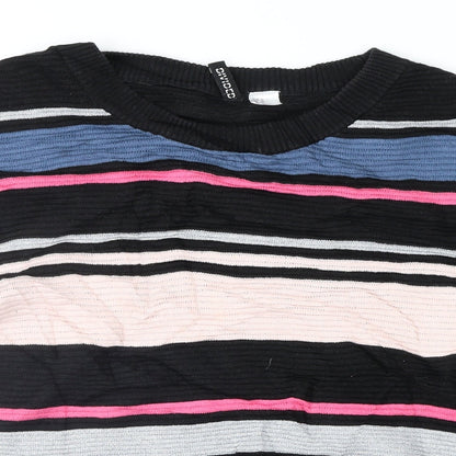Womens UK Size M Divided Multicoloured Pullover Jumper