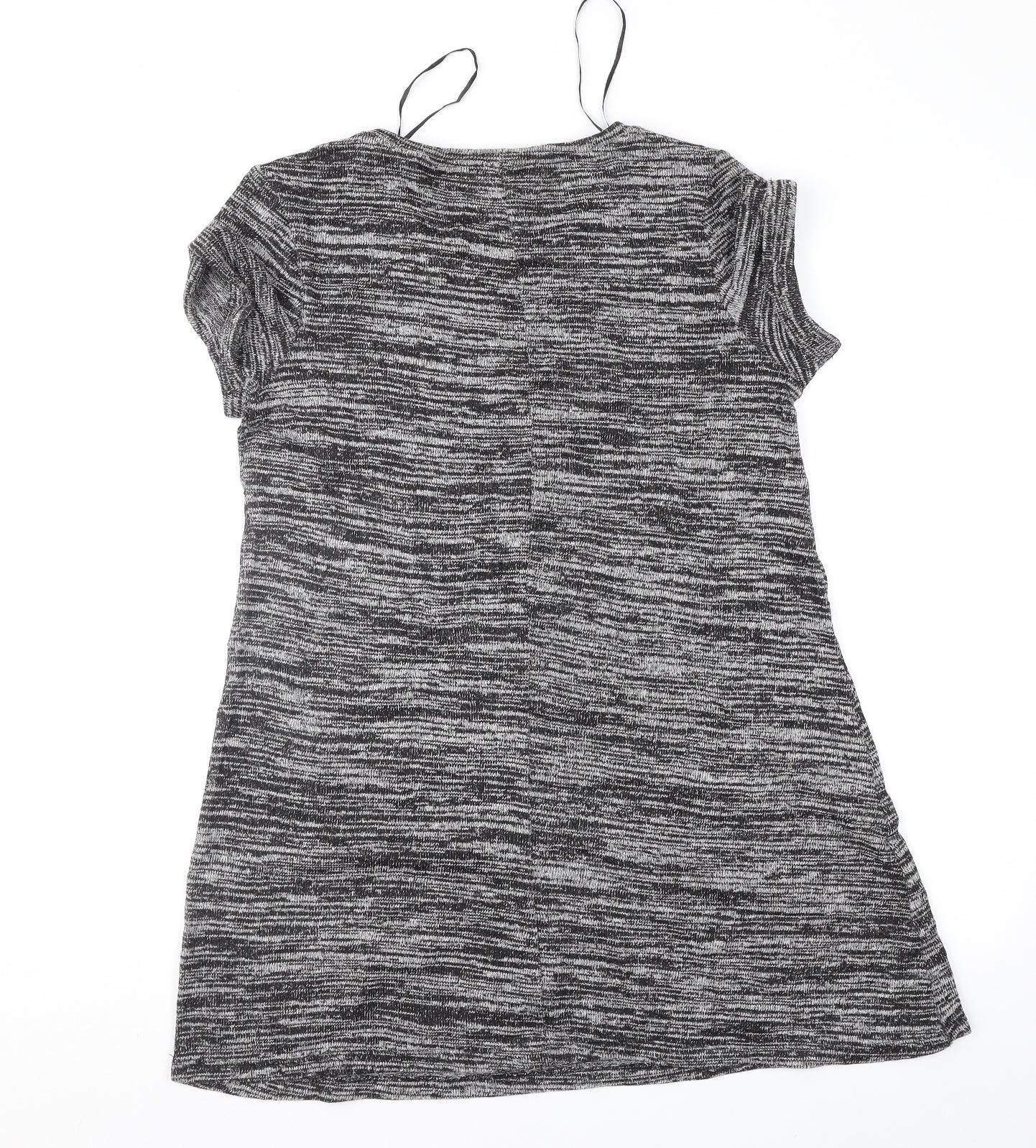 George Womens Grey Floral  Tunic Jumper Size 12