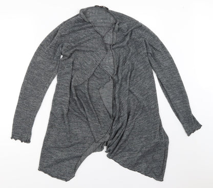 Womens UK Size 12 Miso Grey Cardigan Jumper