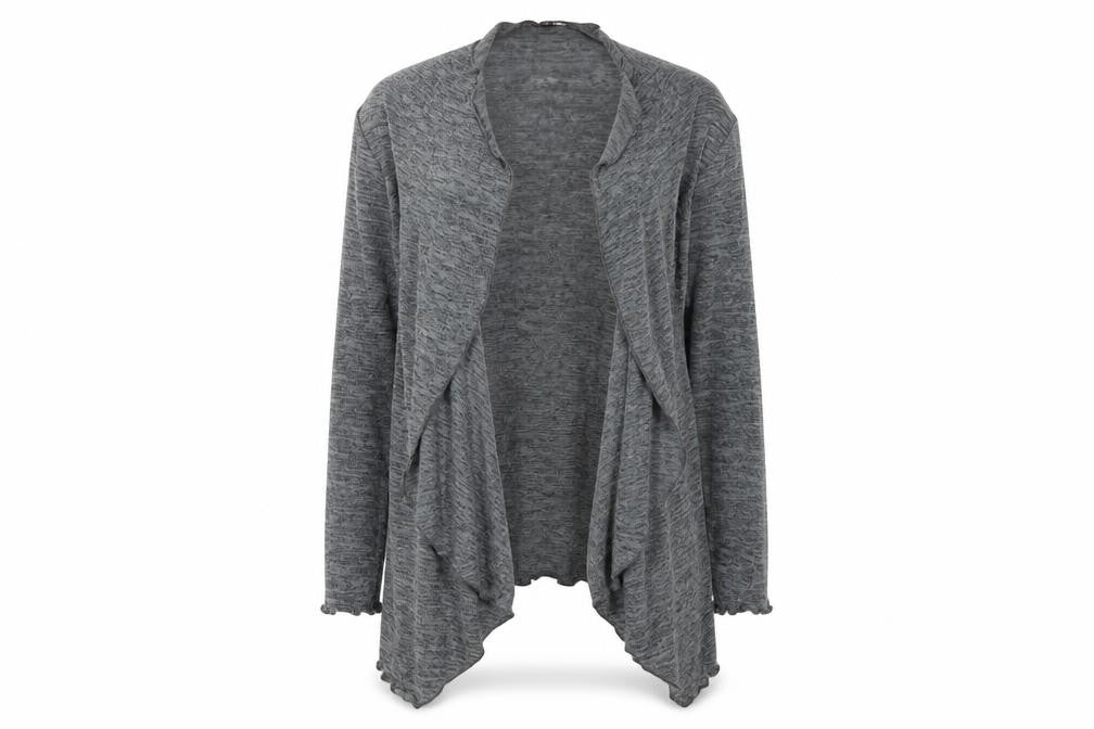 Womens UK Size 12 Miso Grey Cardigan Jumper