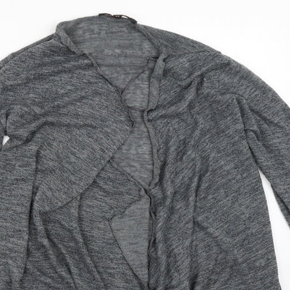 Womens UK Size 12 Miso Grey Cardigan Jumper