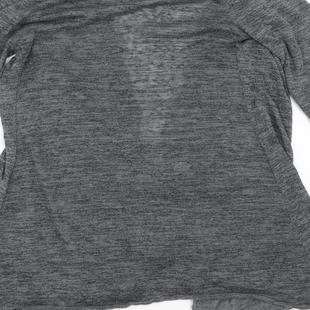 Womens UK Size 12 Miso Grey Cardigan Jumper