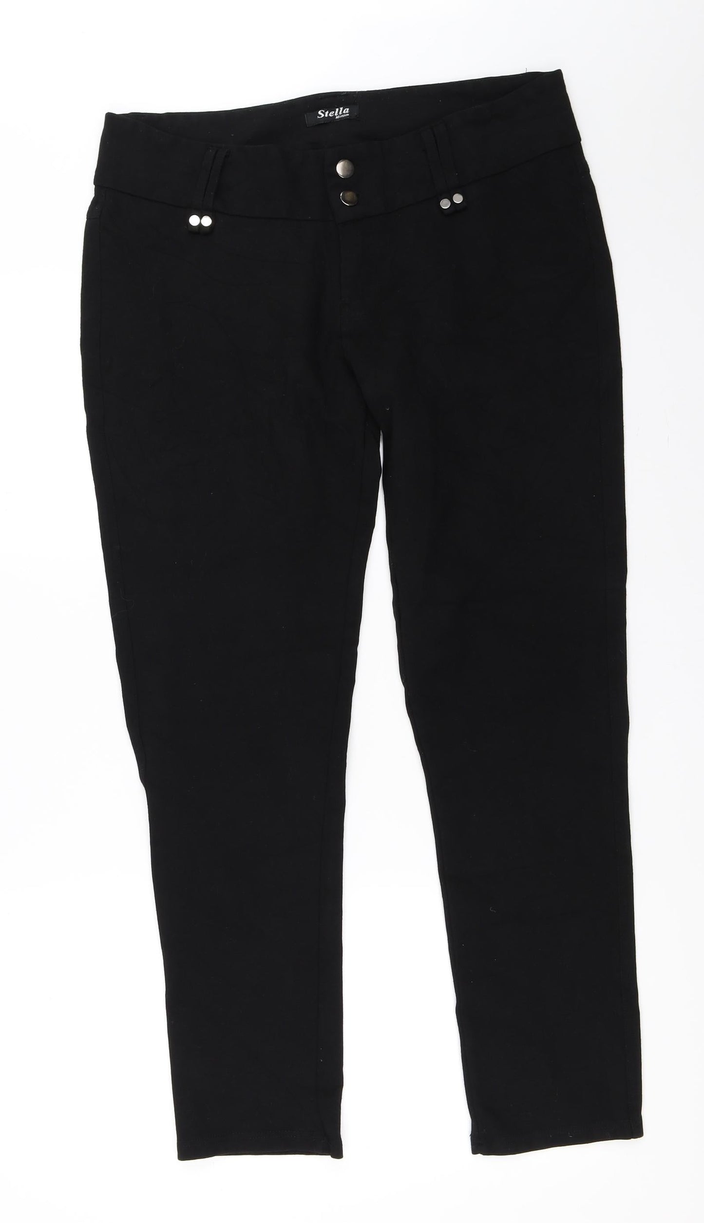 Stella Womens Black   Trousers  Size 31 in L30 in