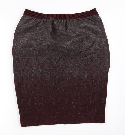 H&M Womens Red   Straight & Pencil Skirt Size 38