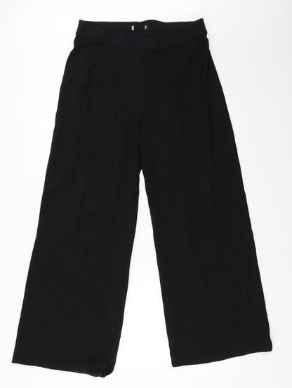 Womens UK Size 31 in Preworn Regular Fit  Black Trousers