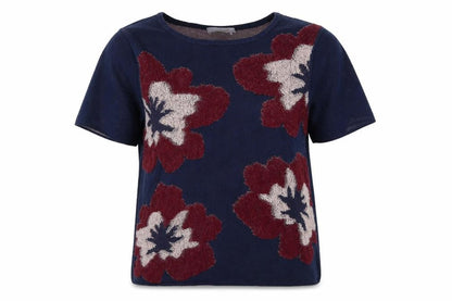 Womens UK Size 12 Per Una Blue Pullover Jumper