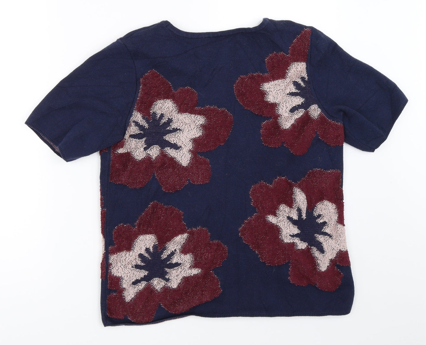 Womens UK Size 12 Per Una Blue Pullover Jumper