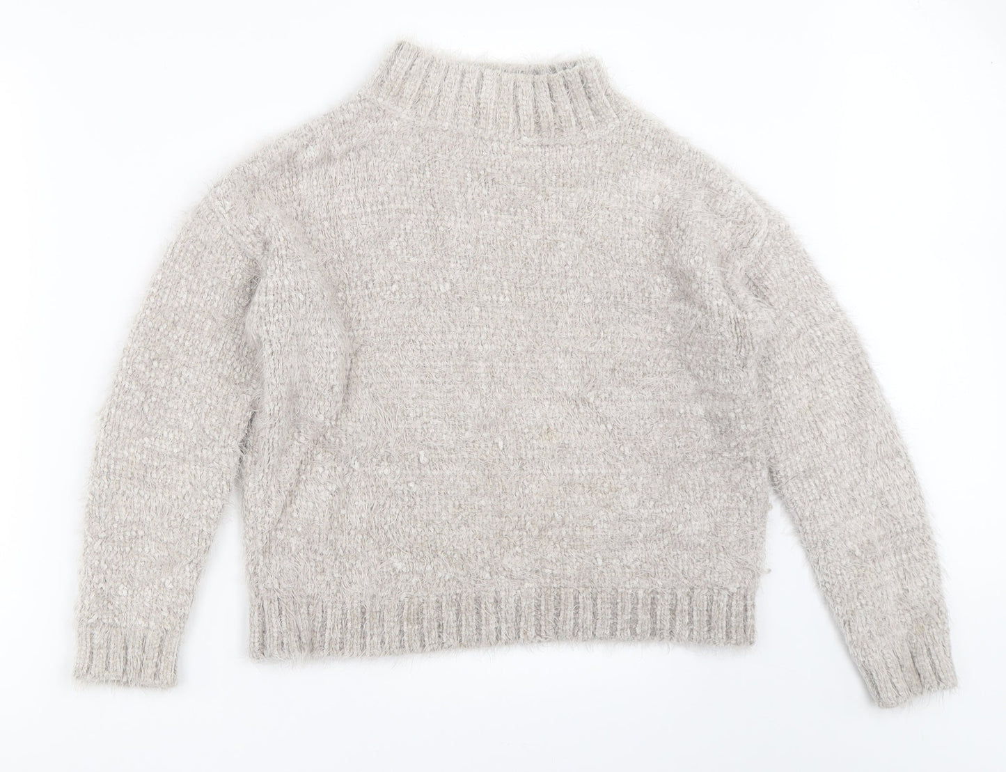 Womens UK Size M Atmosphere Grey Pullover Jumper