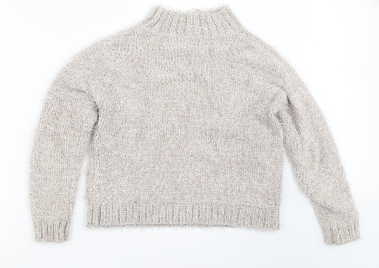 Womens UK Size M Atmosphere Grey Pullover Jumper