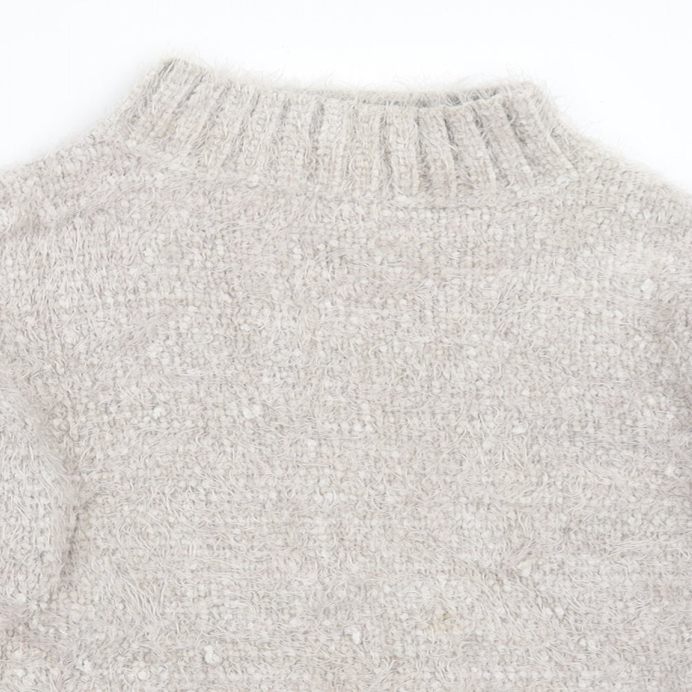 Womens UK Size M Atmosphere Grey Pullover Jumper