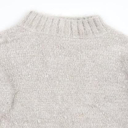 Womens UK Size M Atmosphere Grey Pullover Jumper