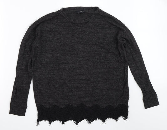F&F Womens Grey   Pullover Jumper Size 10