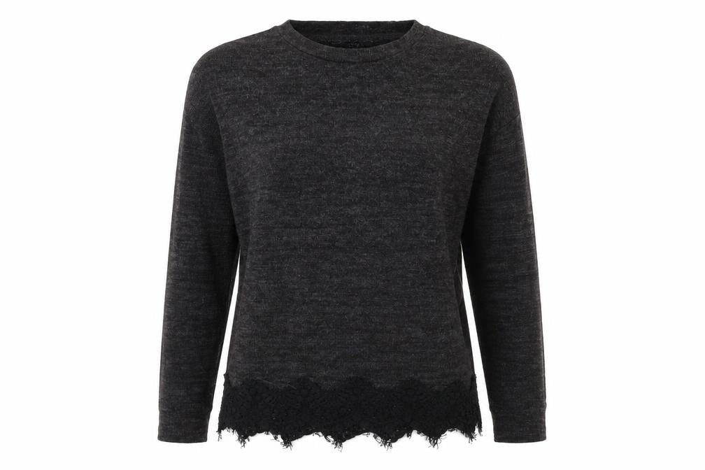 Womens UK Size 10 F&F Grey Pullover Jumper