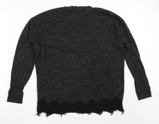 F&F Womens Grey   Pullover Jumper Size 10