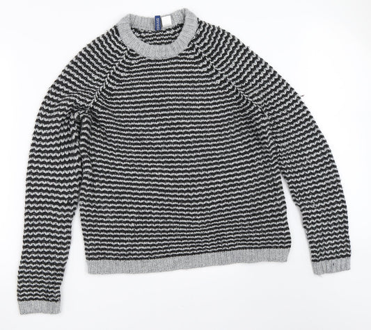 Womens UK Size S H&M Grey Pullover Jumper
