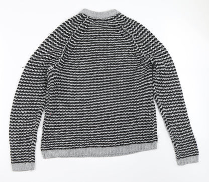 Womens UK Size S H&M Grey Pullover Jumper