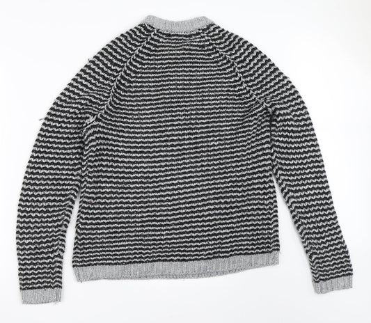Womens UK Size S H&M Grey Pullover Jumper