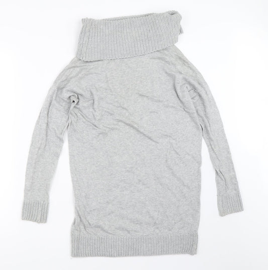 Womens UK Size XS Only Grey Pullover Jumper