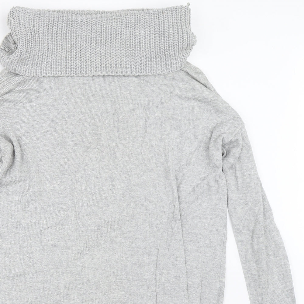 Womens UK Size XS Only Grey Pullover Jumper