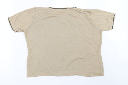 Womens UK Size 16 BHS Beige Pullover Jumper