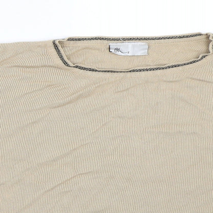 Womens UK Size 16 BHS Beige Pullover Jumper