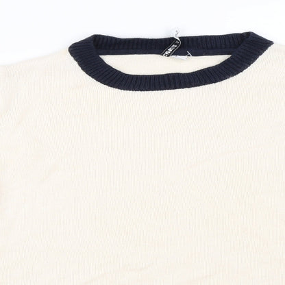 Capsule Womens Ivory   Pullover Jumper Size M