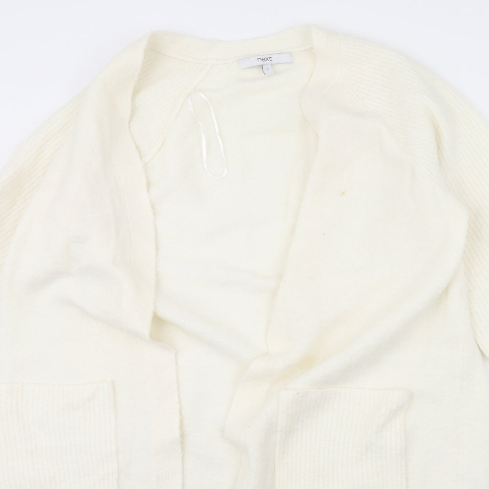 Womens UK Size S NEXT Ivory Jacket