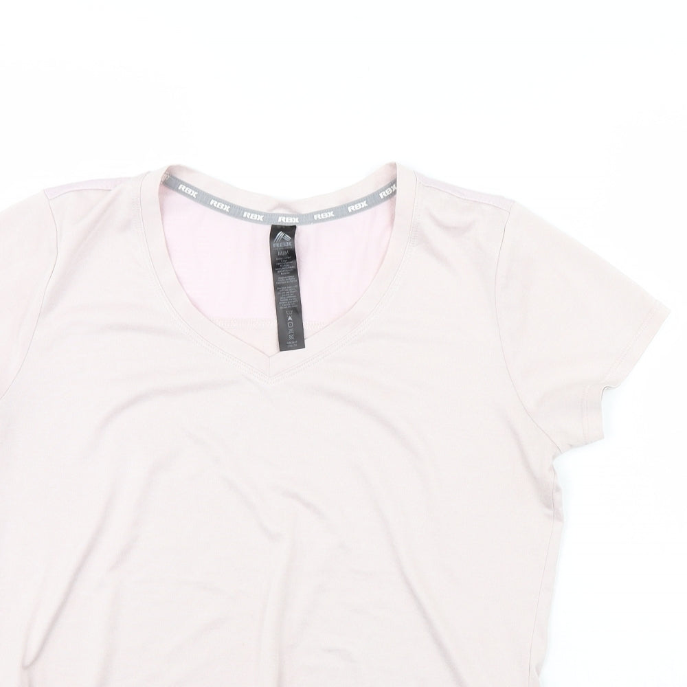 RBX Womens Pink   Basic T-Shirt Size M
