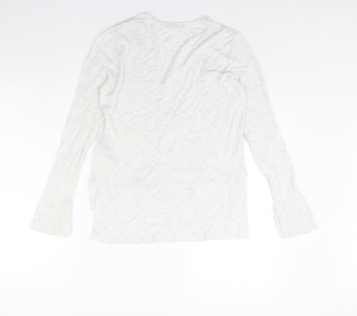 Womens UK Size S Zara Grey Pullover Jumper