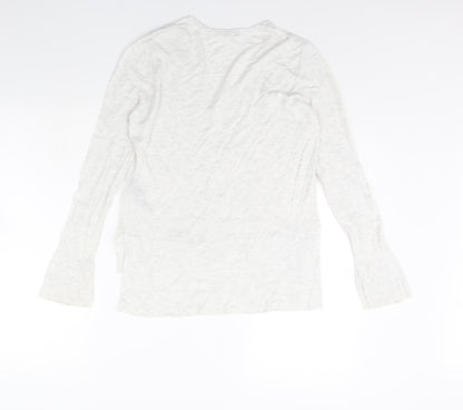 Womens UK Size S Zara Grey Pullover Jumper