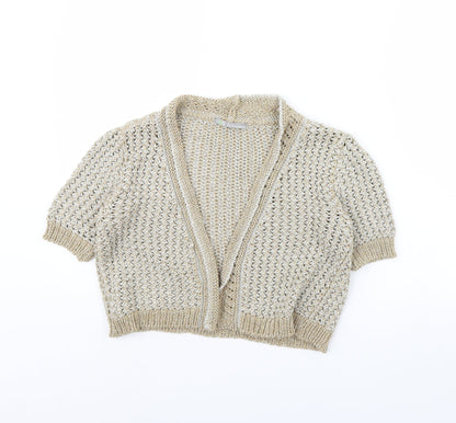 m&s Womens Gold   Jacket  Size 12