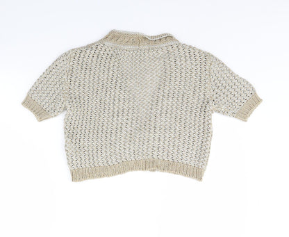 m&s Womens Gold   Jacket  Size 12