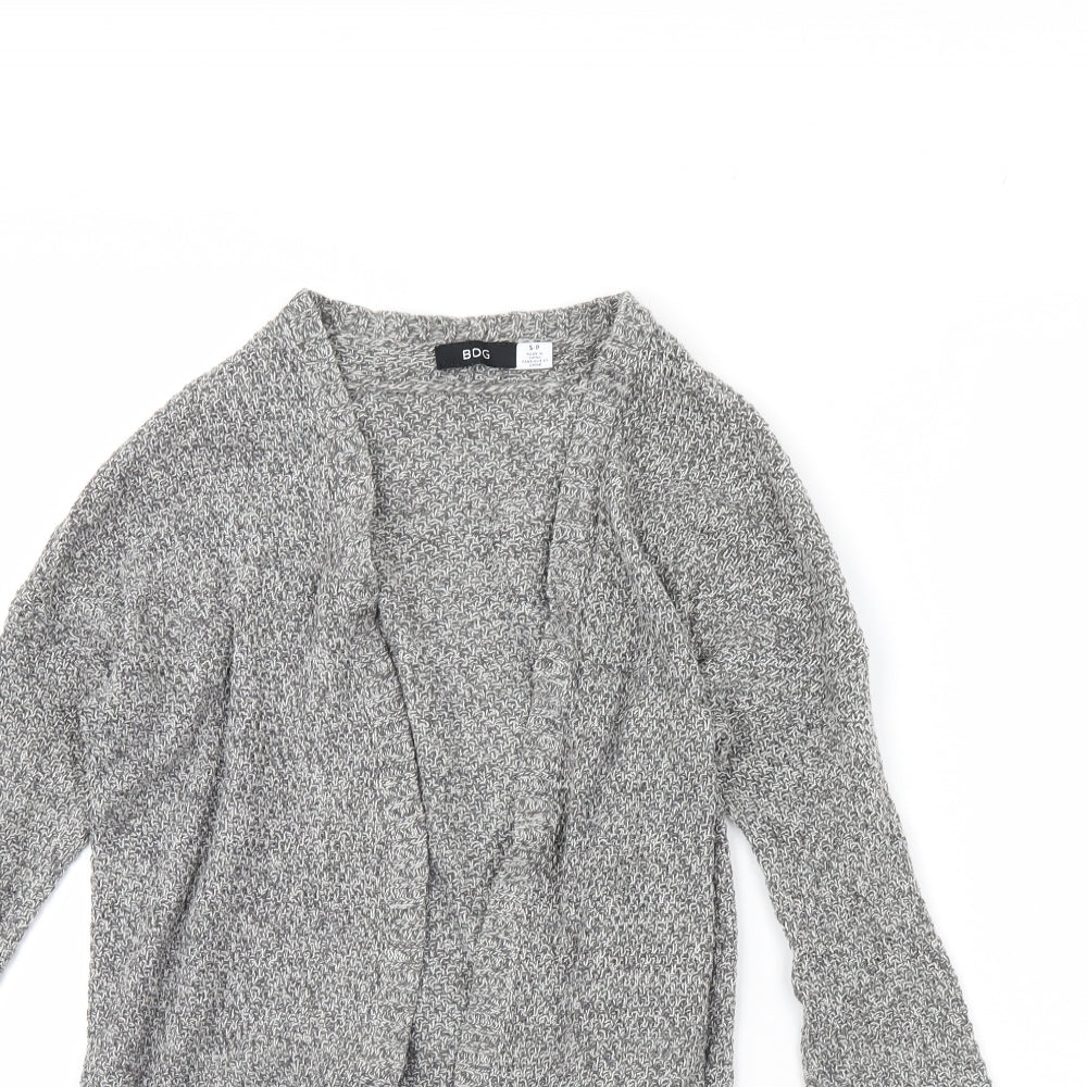 Womens UK Size S BDG Grey Cardigan Jumper