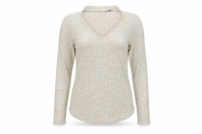 Womens UK Size 10 Boohoo Beige Pullover Jumper