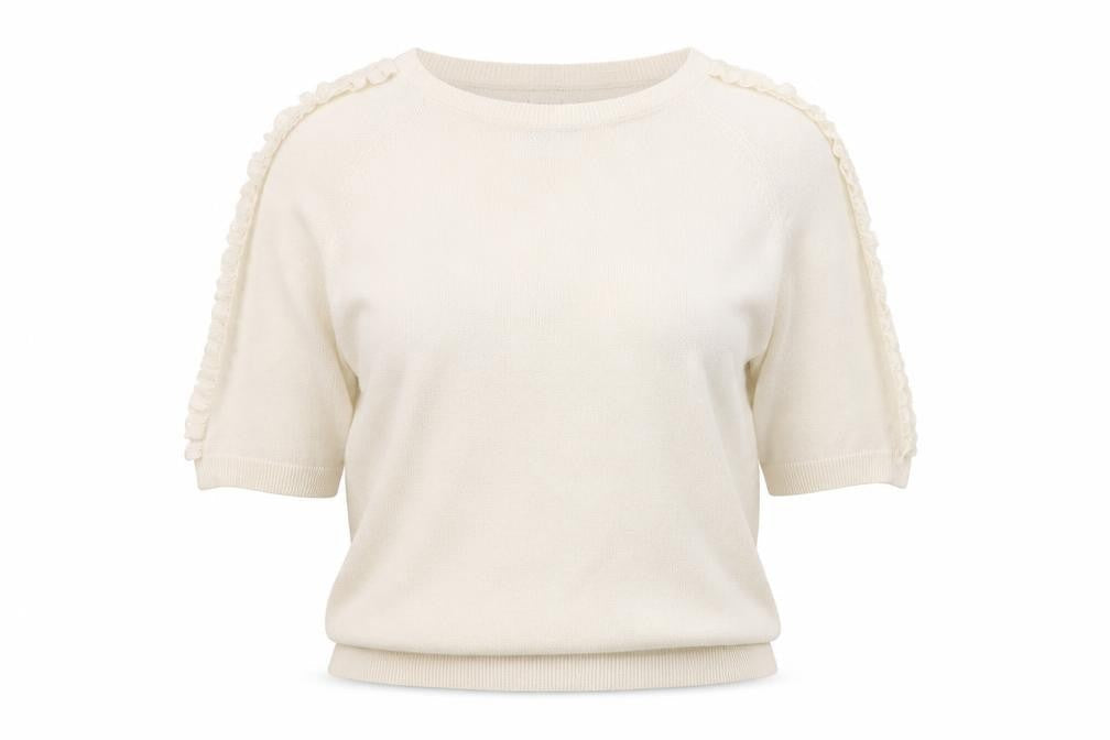 Womens UK Size 14 Per Una Ivory Pullover Jumper
