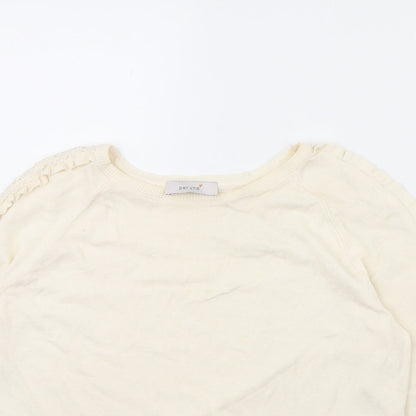 Womens UK Size 14 Per Una Ivory Pullover Jumper