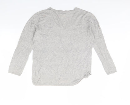 Womens UK Size S H&M Grey Pullover Jumper