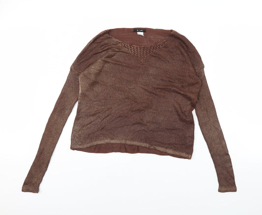 La Redoute Womens Brown   Pullover Jumper Size 14