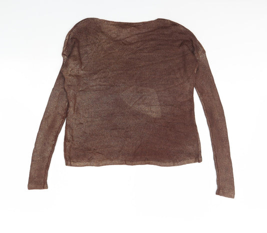 La Redoute Womens Brown   Pullover Jumper Size 14