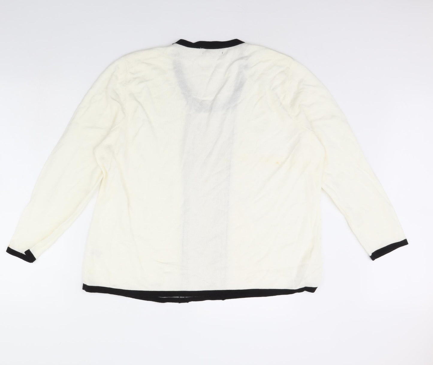 Womens UK Size XL BM Ivory Pullover Jumper