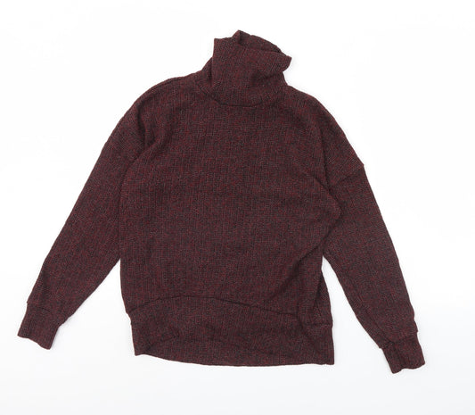 Womens UK Size 6 Topshop Red Pullover Jumper