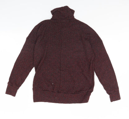 Womens UK Size 6 Topshop Red Pullover Jumper