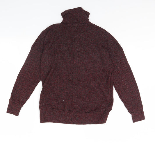 Womens UK Size 6 Topshop Red Pullover Jumper