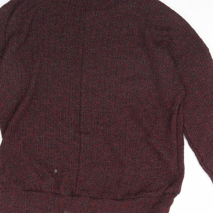 Womens UK Size 6 Topshop Red Pullover Jumper