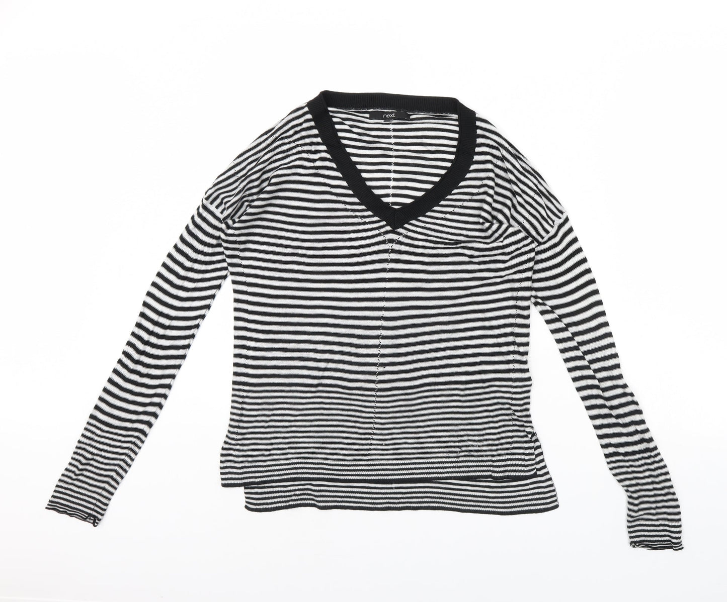 Womens UK Size 12 NEXT Black Pullover Jumper