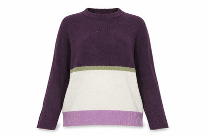 Womens UK Size M m&s Purple Pullover Jumper