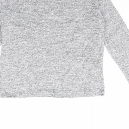 I Love Girls Wear Girls Grey   Pullover Jumper Size 11 Years  - Unicorn